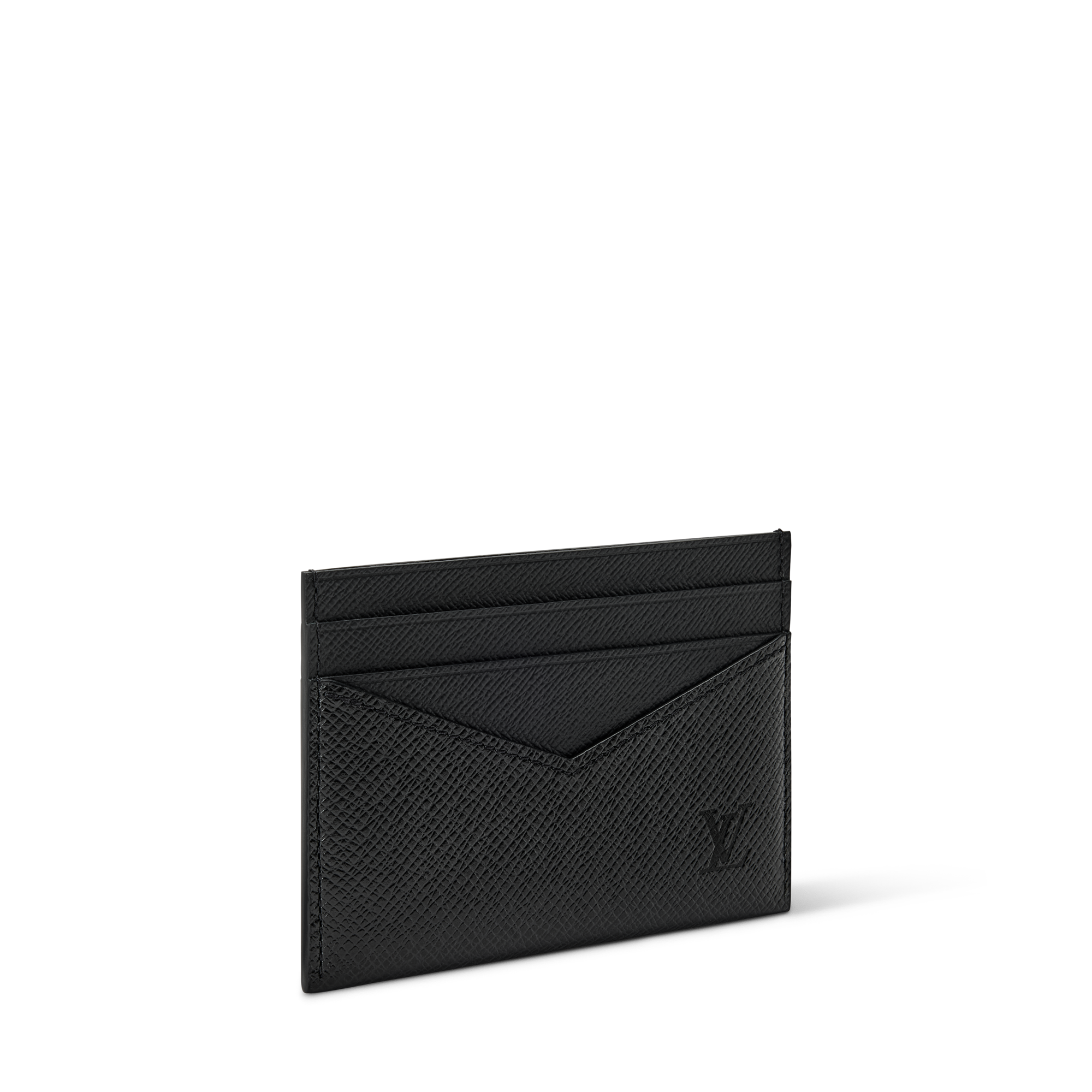 Porte-cartes triple Taiga Leather - Men Small Leather Goods